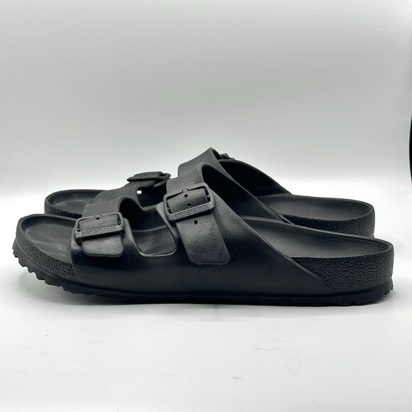 Birkenstock Men\'s Size 12 Arizona Essentials EVA Sandals Black EU 45 Slides main image 6